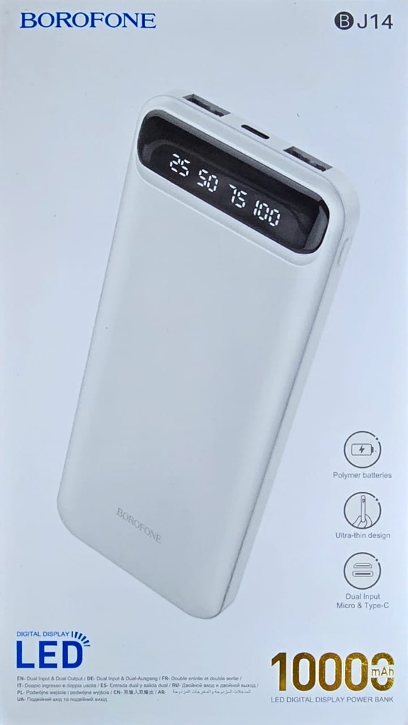 BJ14 (50310 - 50327) BATERIA 10000mAh