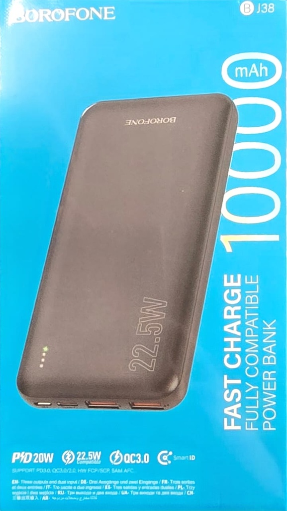 BJ38 (05562) (05579) BANCO ENERGIA 10000mAh
