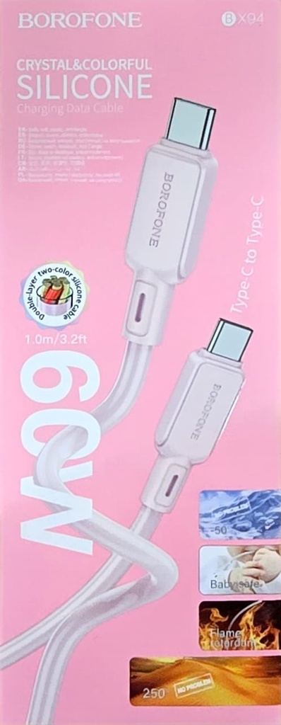 BX94 (02912) (02929) (02936) (02943) TYPE-C TO TYPE-C