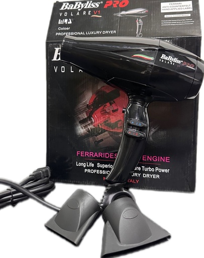 [V1 BLACK] V1 HAIR DRYER BLACK X 20