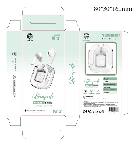 [AIR31] AIR31 BLUETOOTH EARPHONE