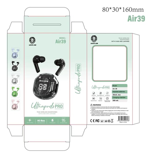 [AIR39] AIR39 BLUETOOTH  EARPHONE