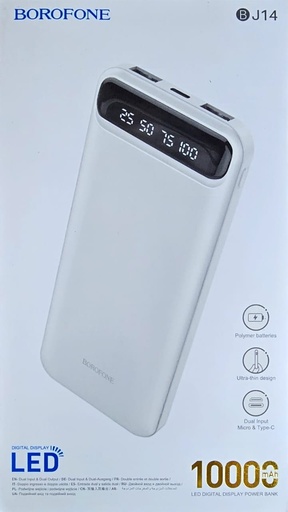 [BJ14 WHITE] BJ14 (50310 - 50327) BATERIA 10000mAh