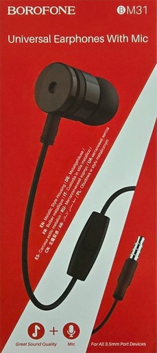 [BM31] BM31 (4313-4320) AURICULARES UNIVERSALES