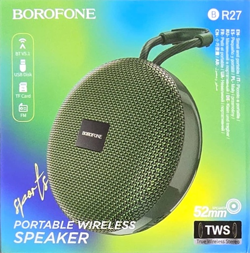 [BR27] BR27 (88442) (88459) (88466) (88473) SPEAKER BLUETOOTH